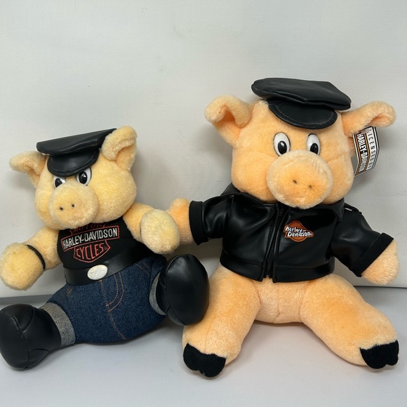 HarleyDavidson Toys Harley Davidson Motorcycle Biker Plush Pig Hog